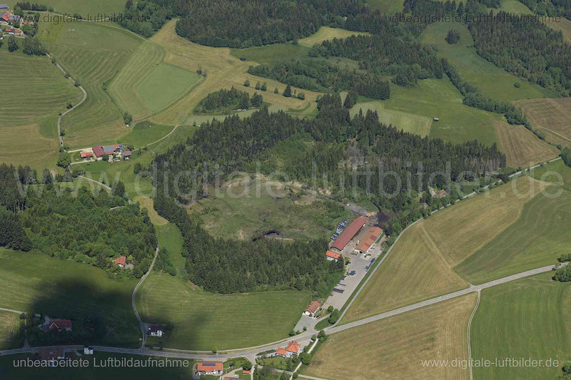 Luftaufnahme Langenmoos in Buchenberg | Schwaben, Bayern
