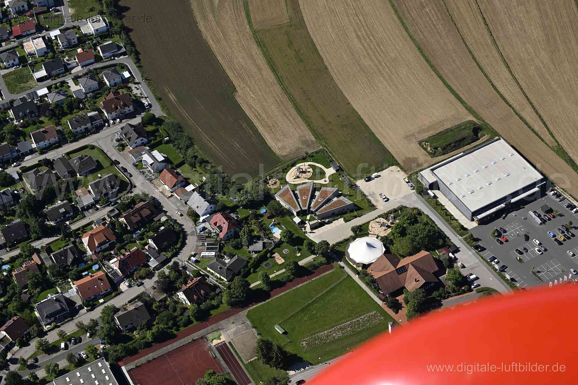 Luftaufnahme Die Kinderarche in Burgthann in Burgthann | Mittelfranken, Bayern