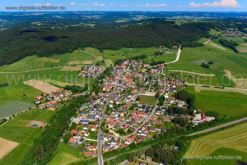 Luftaufnahme Ezelsdorf in Burgthann | Mittelfranken, Bayern