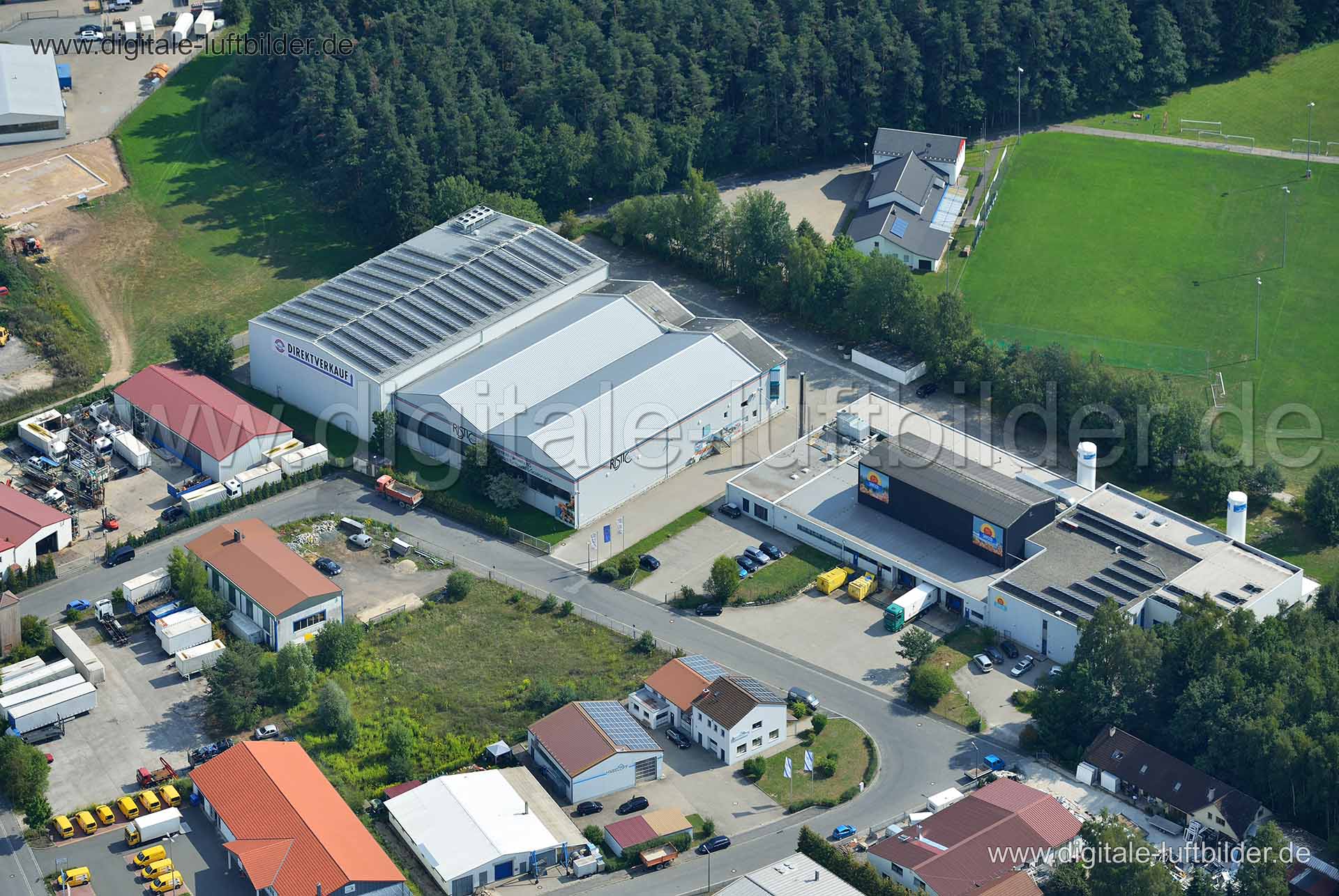 Luftaufnahme Oberferrieden in Burgthann | Oberpfalz, Bayern