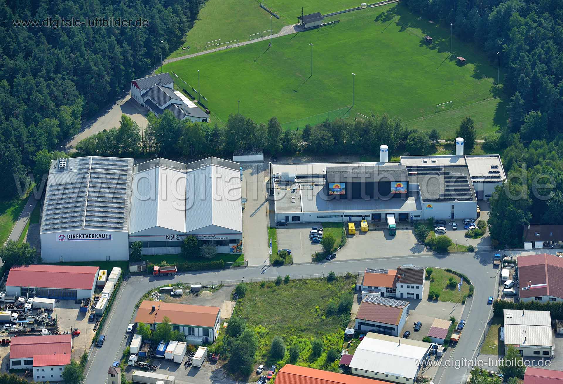 Luftaufnahme Oberferrieden in Burgthann | Oberpfalz, Bayern