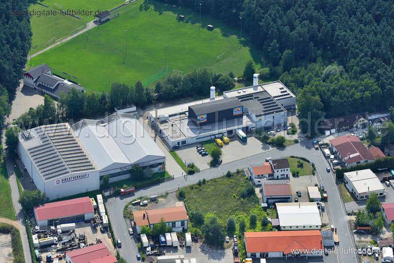 Luftaufnahme Oberferrieden in Burgthann | Oberpfalz, Bayern