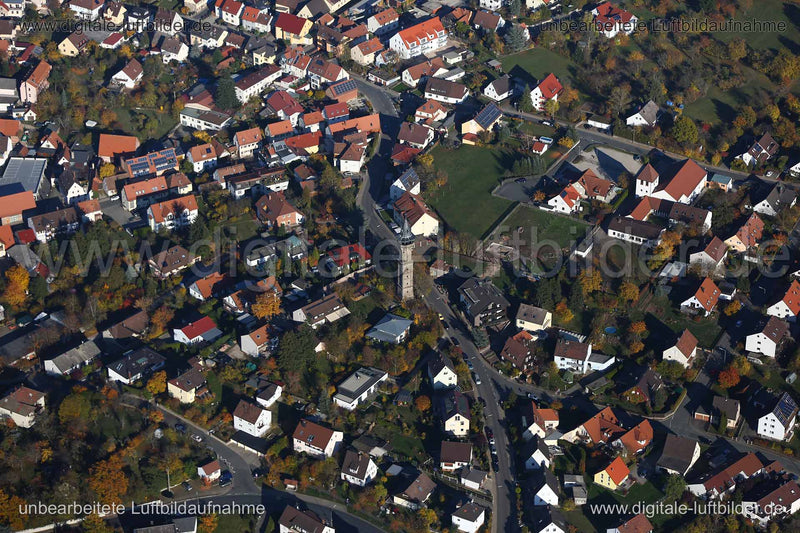 Luftaufnahme Aussichtsturm in Cadolzburg | Mittelfranken, Bayern