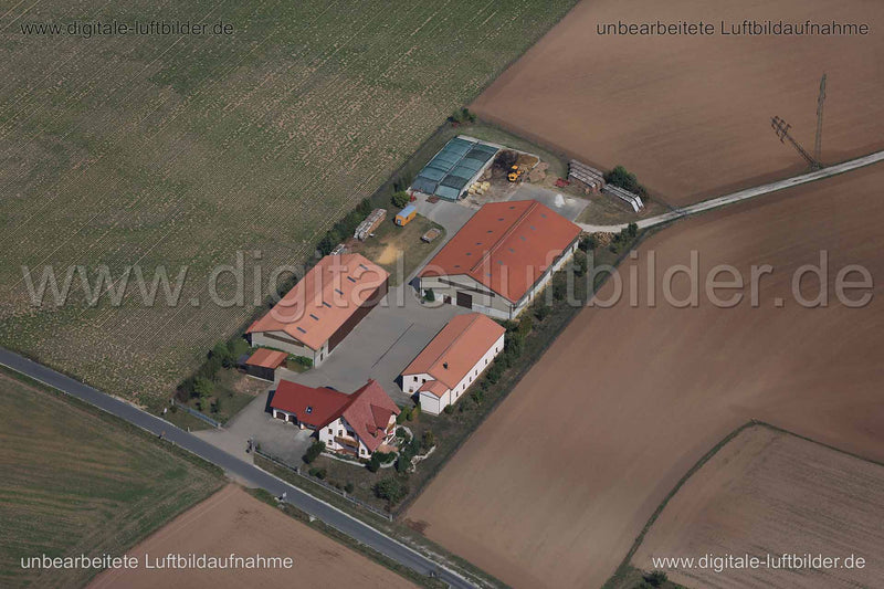 Luftaufnahme Bauernhof in Cadolzburg | Mittelfranken, Bayern