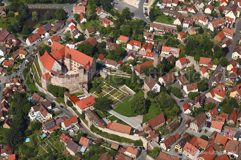 Luftaufnahme Cadolzburg in Cadolzburg | Mittelfranken, Bayern