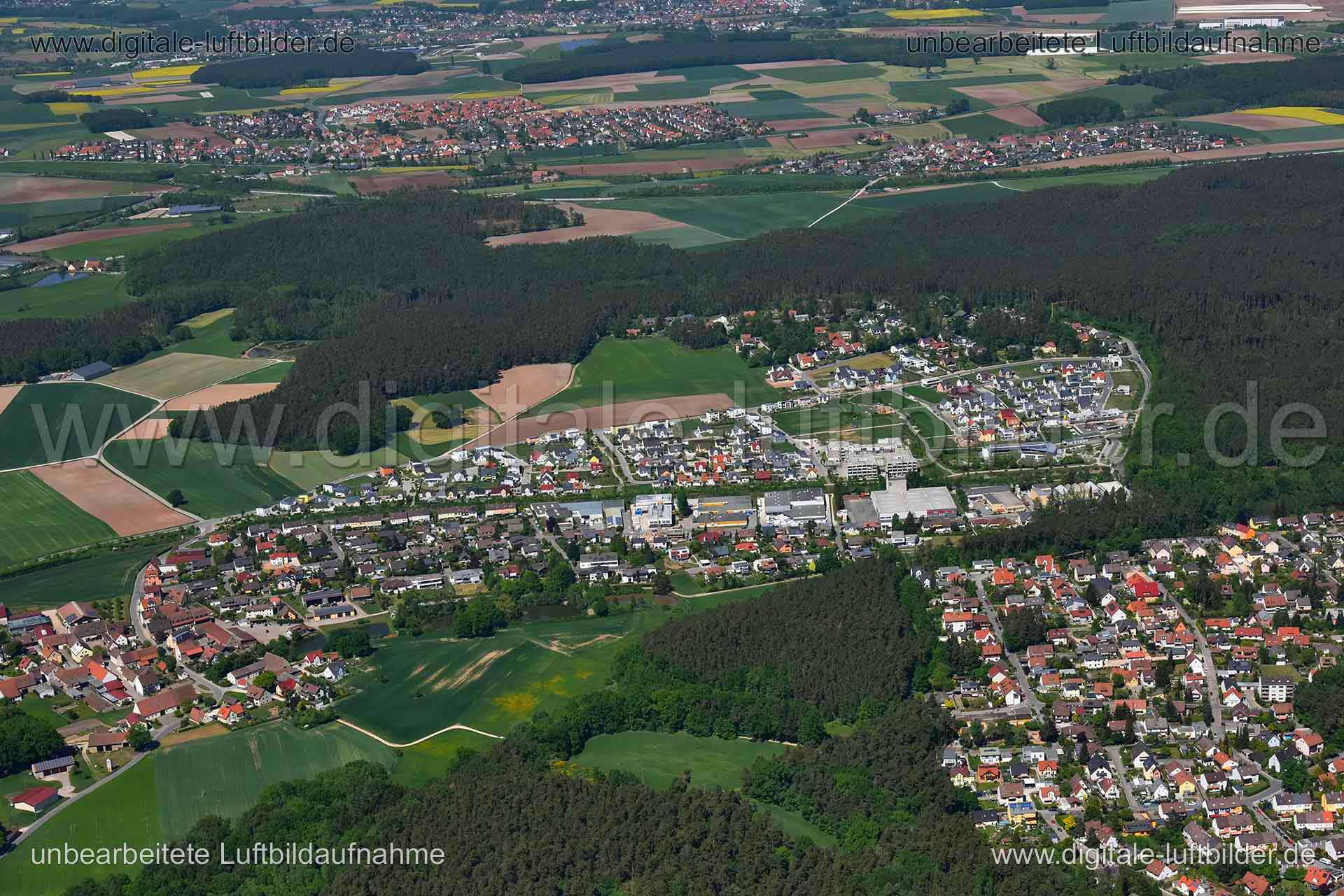 Luftaufnahme Egersdorf in Cadolzburg | Mittelfranken, Bayern