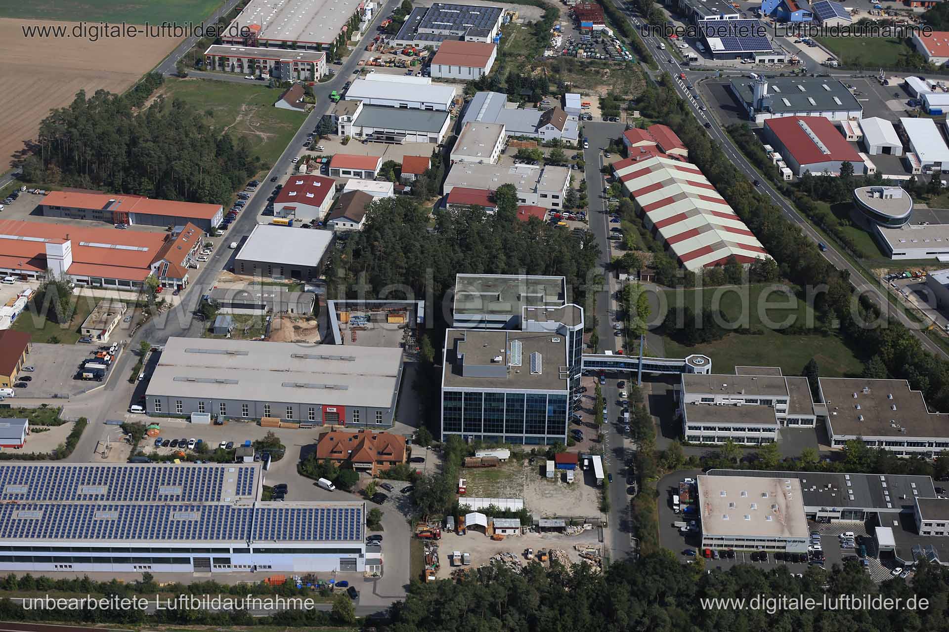 Luftbild Erzleitenmühle, Cadolzburg