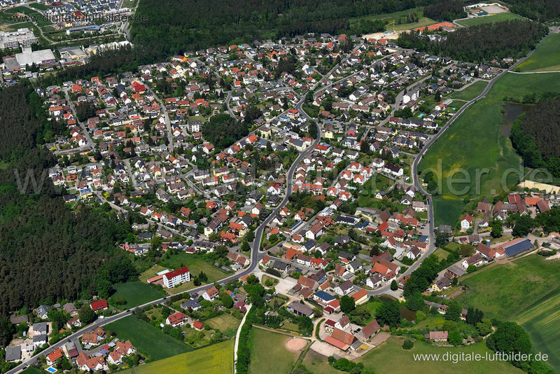 Luftaufnahme Wachendorf in Cadolzburg | Mittelfranken, Bayern