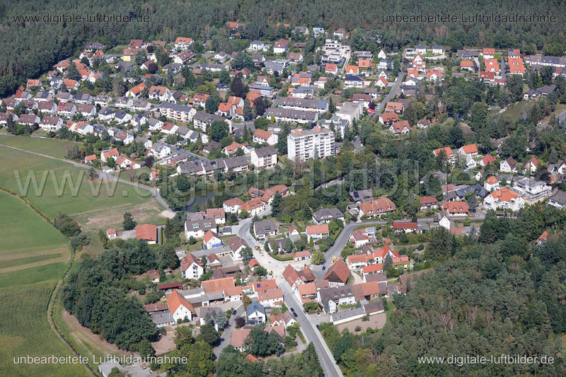 Luftaufnahme Weiherhof in Cadolzburg | Mittelfranken, Bayern