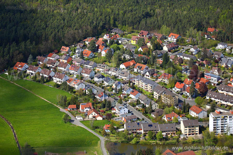 Luftaufnahme Weiherhof in Cadolzburg | Mittelfranken, Bayern