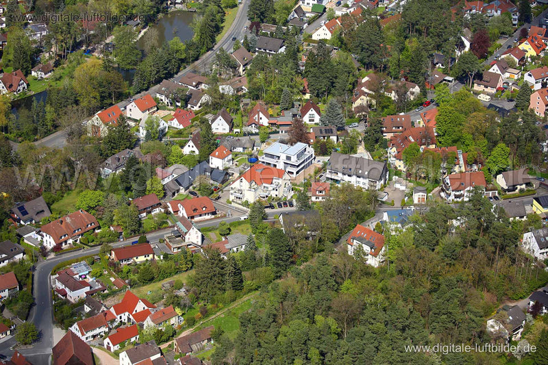 Luftaufnahme Weiherhof in Cadolzburg | Mittelfranken, Bayern