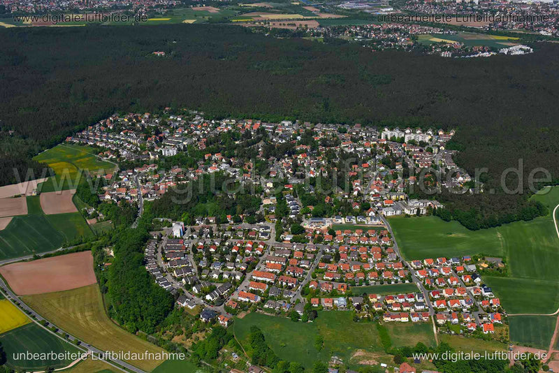 Luftaufnahme Weiherhof in Cadolzburg | Mittelfranken, Bayern