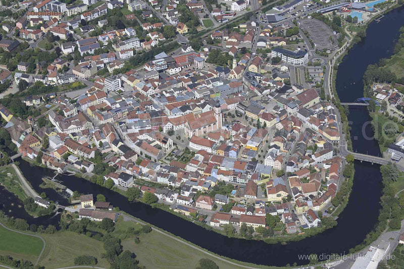 Luftaufnahme Cham in Cham | Oberpfalz, Bayern