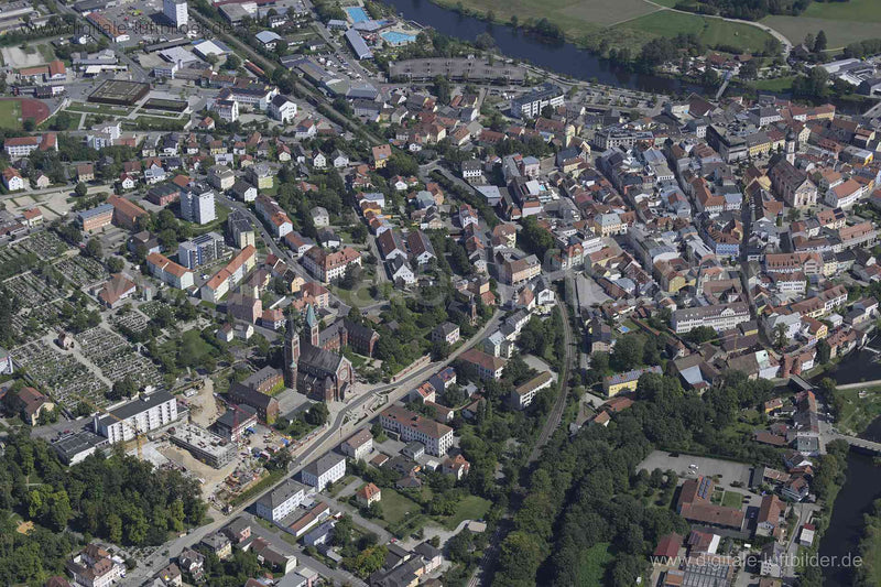 Luftaufnahme Cham in Cham | Oberpfalz, Bayern