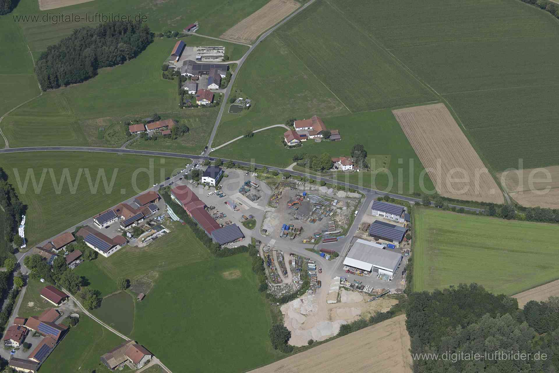 Luftaufnahme Großbergerdorf in Cham | Oberpfalz, Bayern