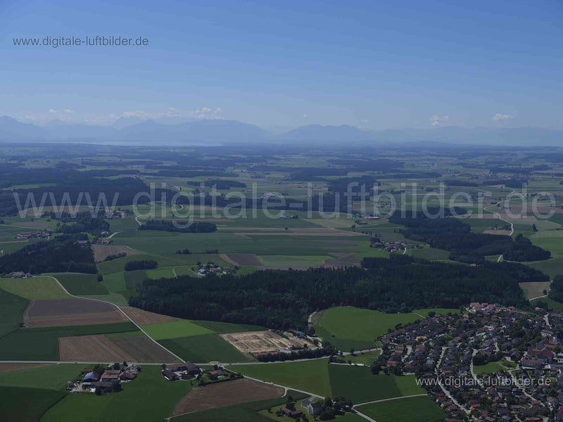Luftaufnahme Chiemsee in Chiemsee | Oberbayern, Bayern