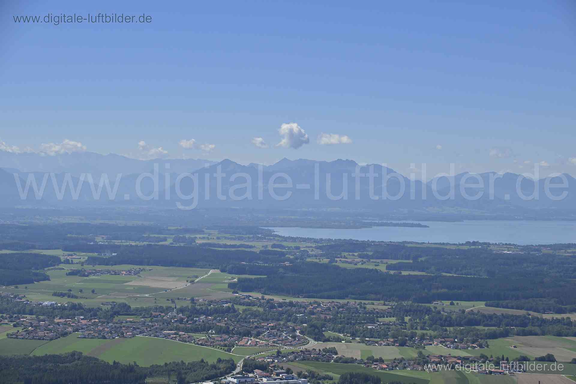 Luftaufnahme Chiemsee in Chiemsee | Oberbayern, Bayern