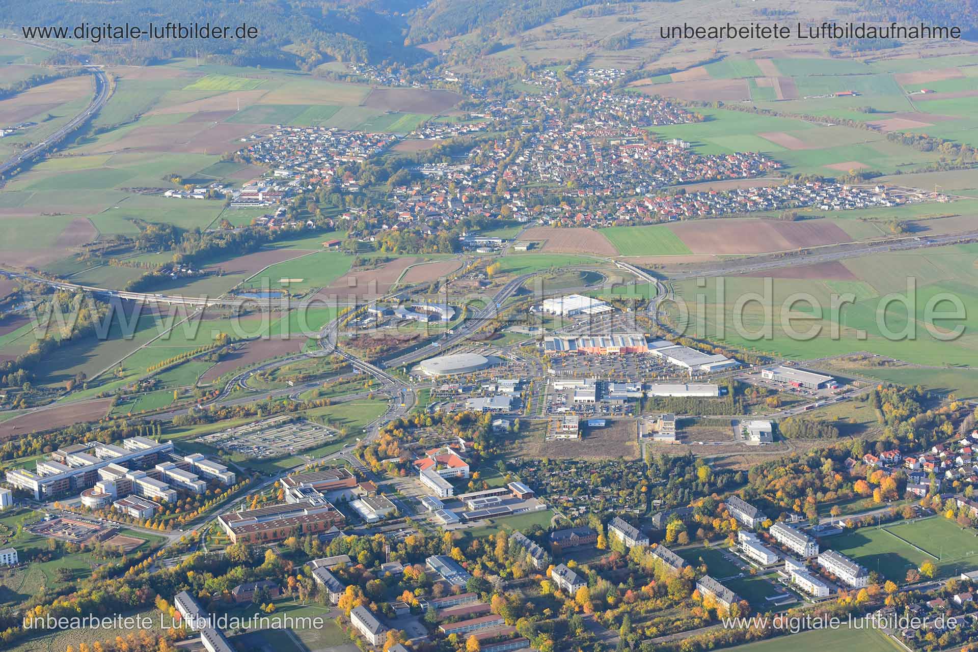 Luftaufnahme Coburg in Coburg | Oberfranken, Bayern