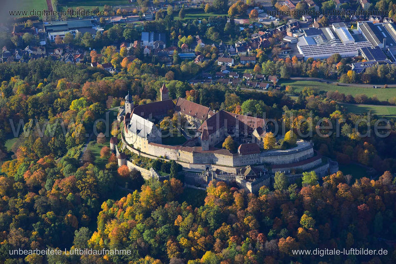 Luftaufnahme Veste Coburg in Coburg | Oberfranken, Bayern