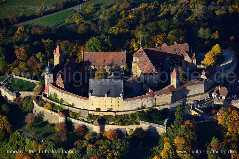 Luftaufnahme Veste Coburg in Coburg | Oberfranken, Bayern