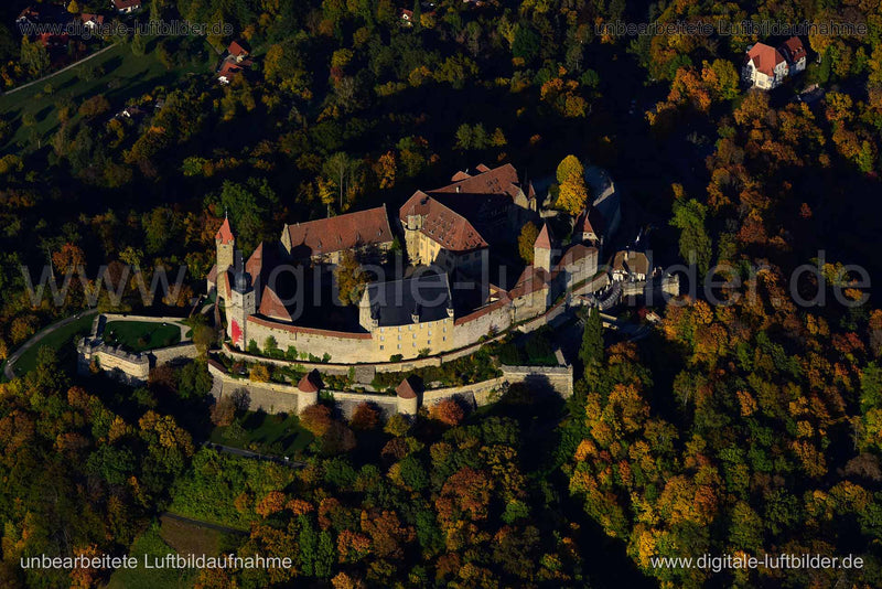 Luftaufnahme Veste Coburg in Coburg | Oberfranken, Bayern