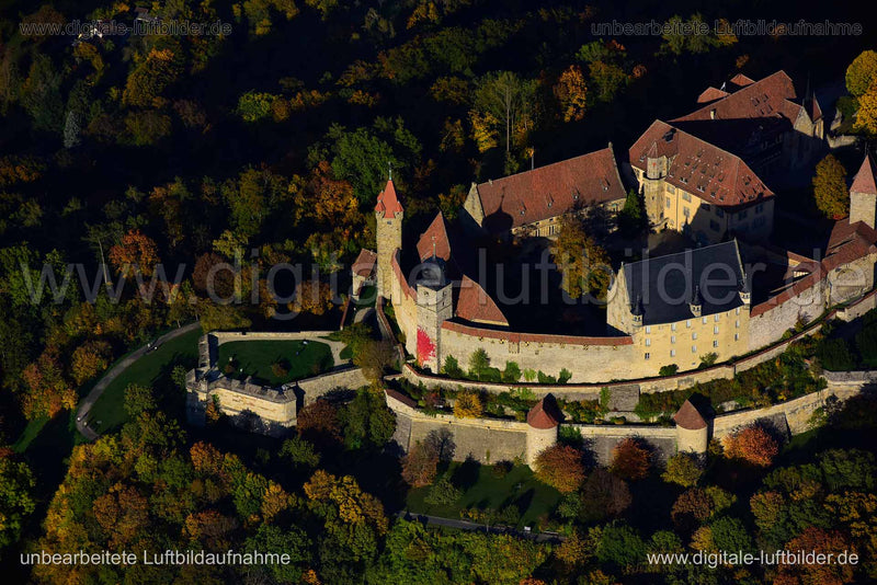 Luftaufnahme Veste Coburg in Coburg | Oberfranken, Bayern