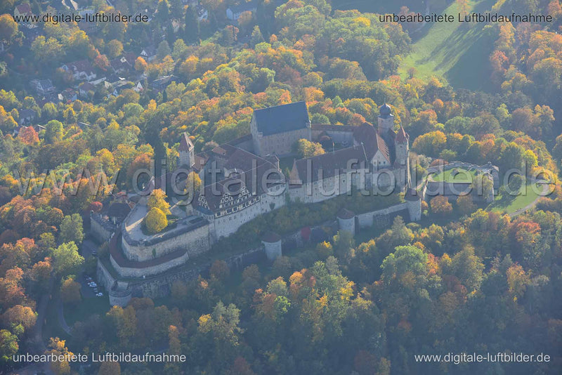 Luftaufnahme Veste Coburg in Coburg | Oberfranken, Bayern