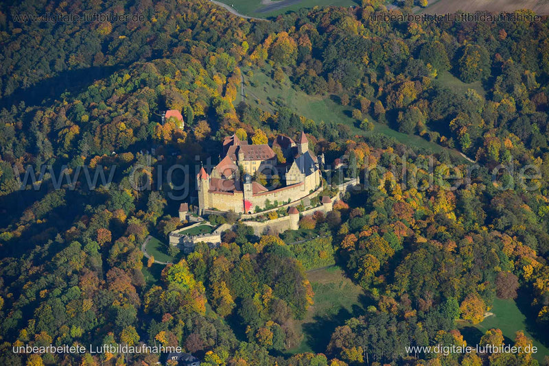 Luftaufnahme Veste Coburg in Coburg | Oberfranken, Bayern