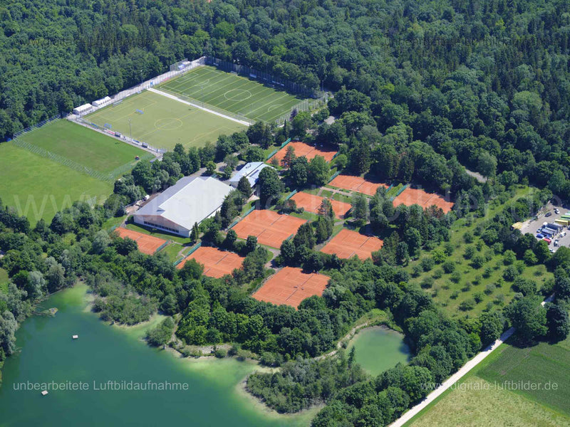 Luftaufnahme Oberaugustenfeld in Dachau | Oberbayern, Bayern
