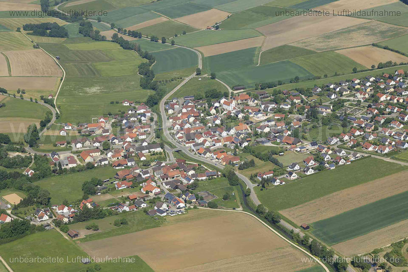 Luftaufnahme Daiting in Daiting | Schwaben, Bayern