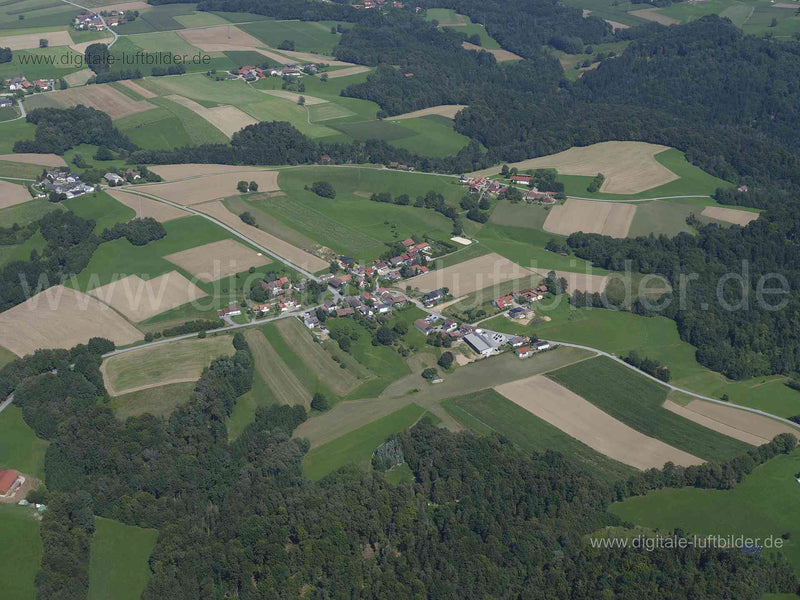 Luftaufnahme Deggenau, Reinprechting in Deggendorf | Niederbayern, Bayern