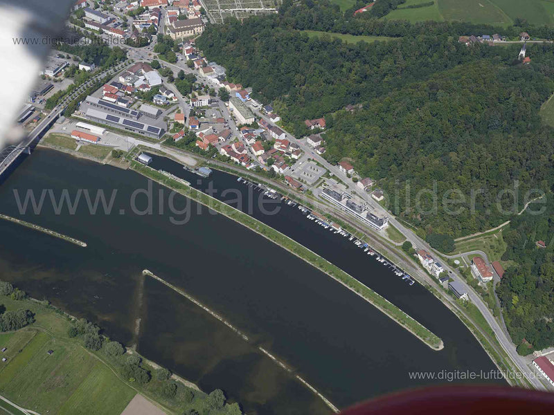 Luftaufnahme Deggendorf in Deggendorf | Niederbayern, Bayern