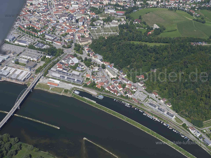 Luftaufnahme Deggendorf in Deggendorf | Niederbayern, Bayern