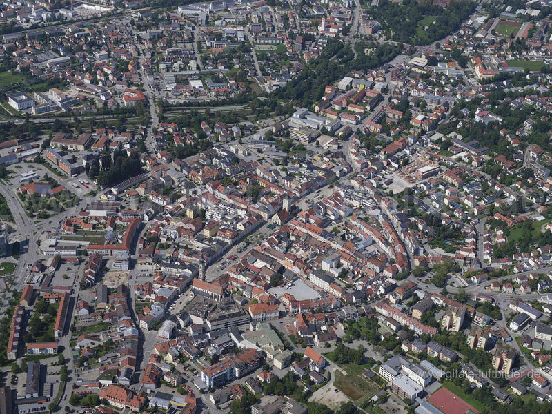 Luftaufnahme Deggendorf in Deggendorf | Niederbayern, Bayern