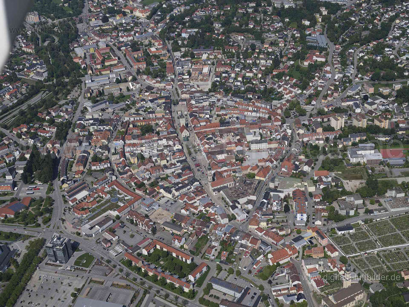 Luftaufnahme Deggendorf in Deggendorf | Niederbayern, Bayern