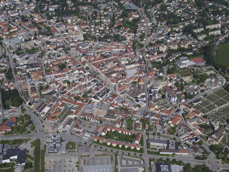 Luftaufnahme Deggendorf in Deggendorf | Niederbayern, Bayern