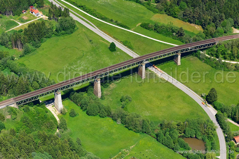 Luftaufnahme Brücke in Deining | Oberpfalz, Bayern