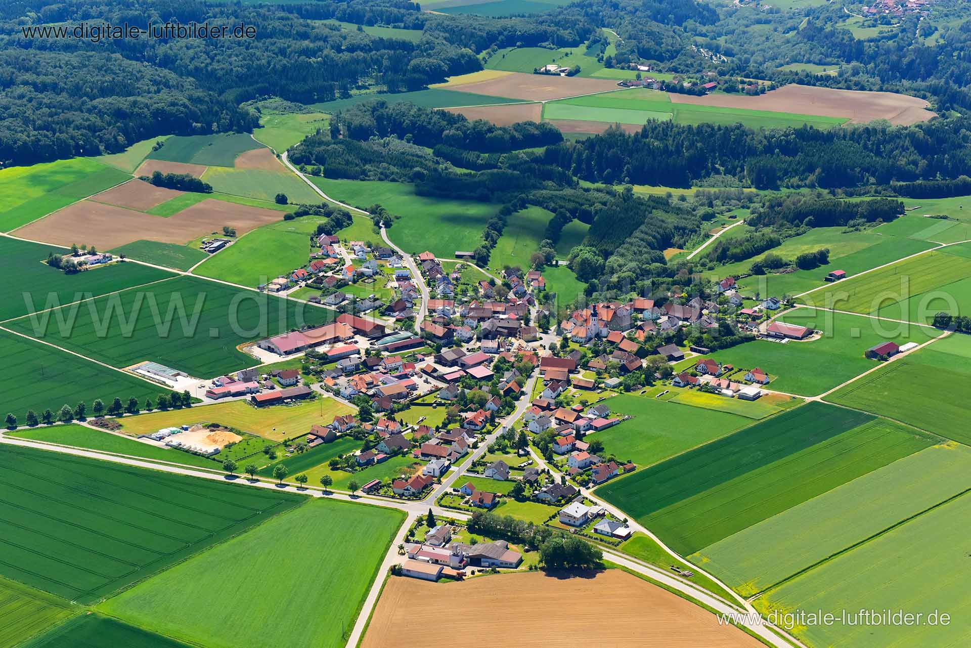 Luftaufnahme Grossalfalterbach in Deining | Oberpfalz, Bayern