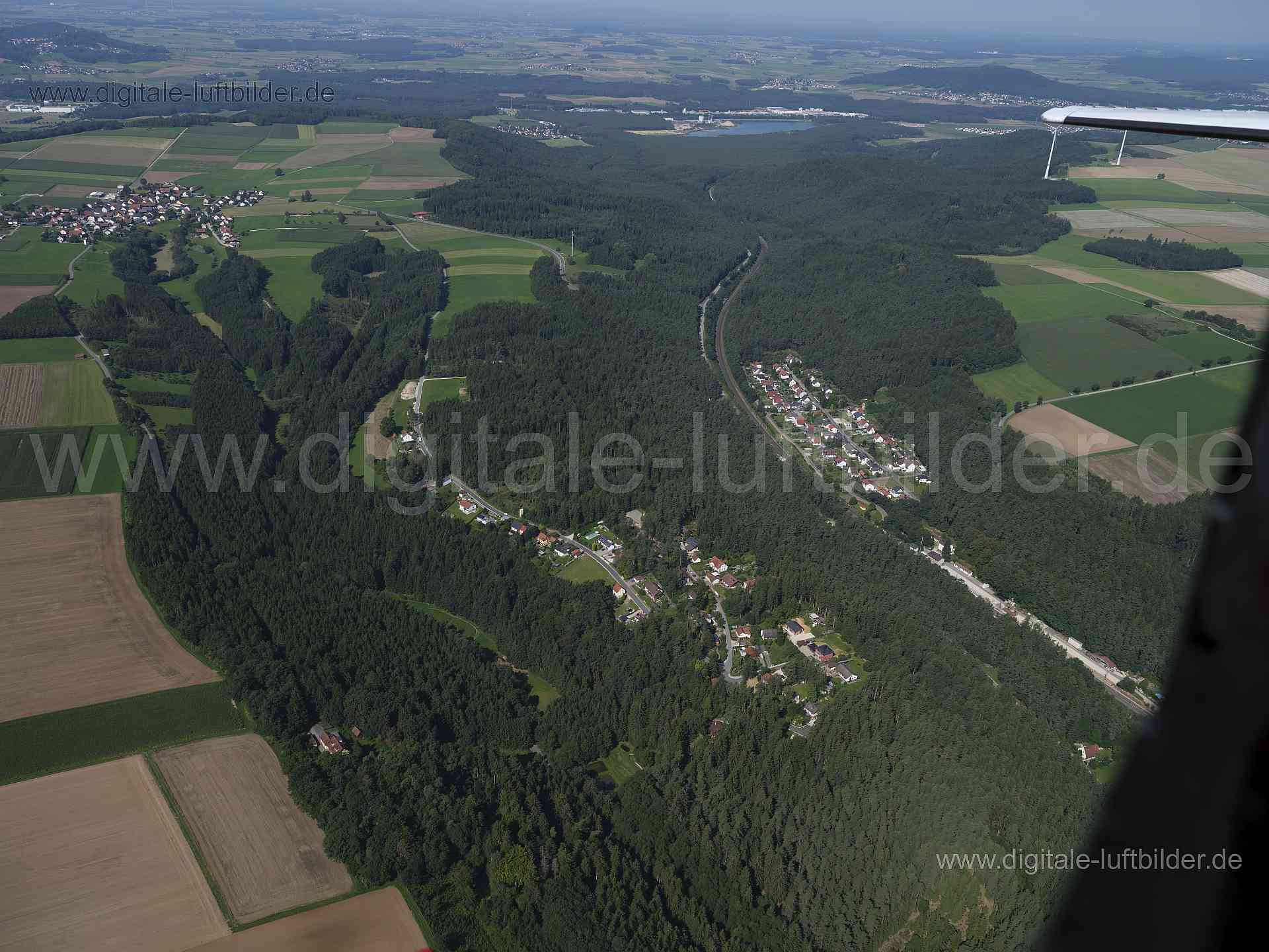 Luftaufnahme Hacklsberg in Deining | Oberpfalz, Bayern
