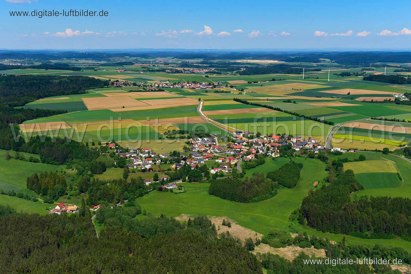 Luftaufnahme Siegenhofen in Deining | Oberpfalz, Bayern