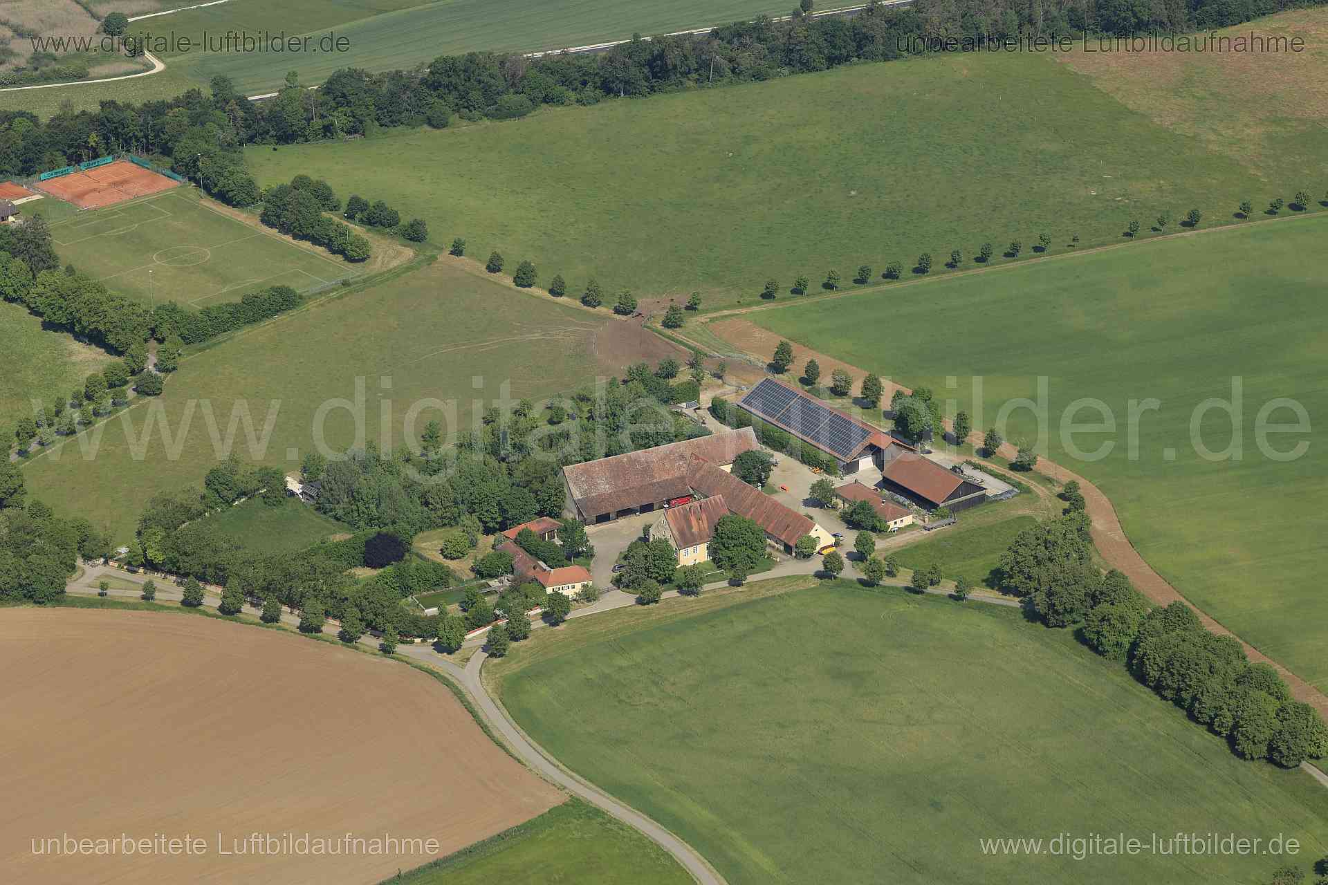 Luftaufnahme Bergnershof in Dietfurt | Mittelfranken, Bayern