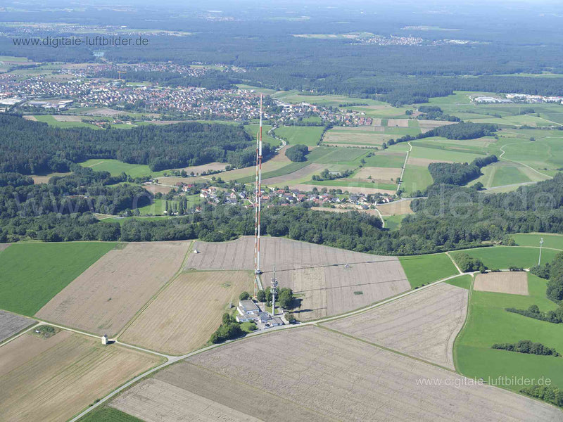 Luftaufnahme Antennenanlage Dillberg in Dillberg | Oberpfalz, Bayern