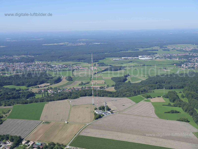 Luftaufnahme Antennenanlage Dillberg in Dillberg | Oberpfalz, Bayern