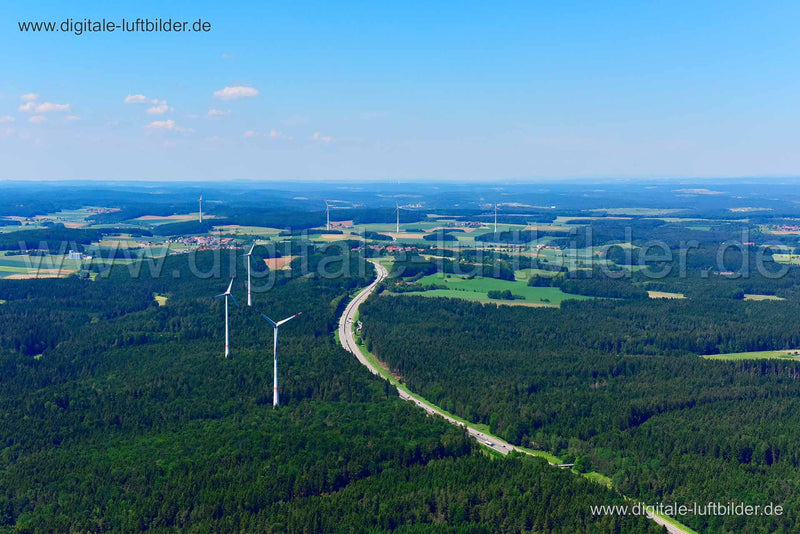 Luftaufnahme Panorama in Duggendorf | Oberpfalz, Bayern