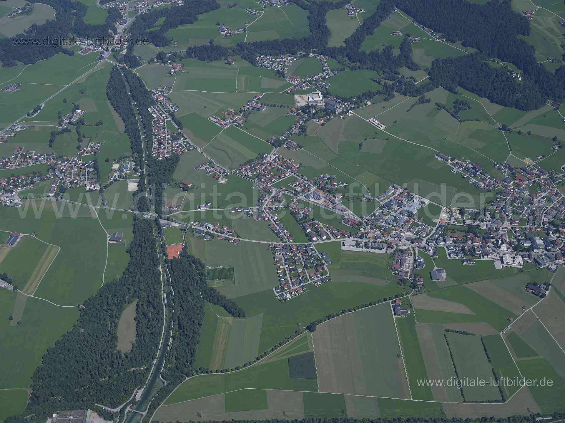 Luftaufnahme Ebbs in Ebbs | Oberbayern, Bayern