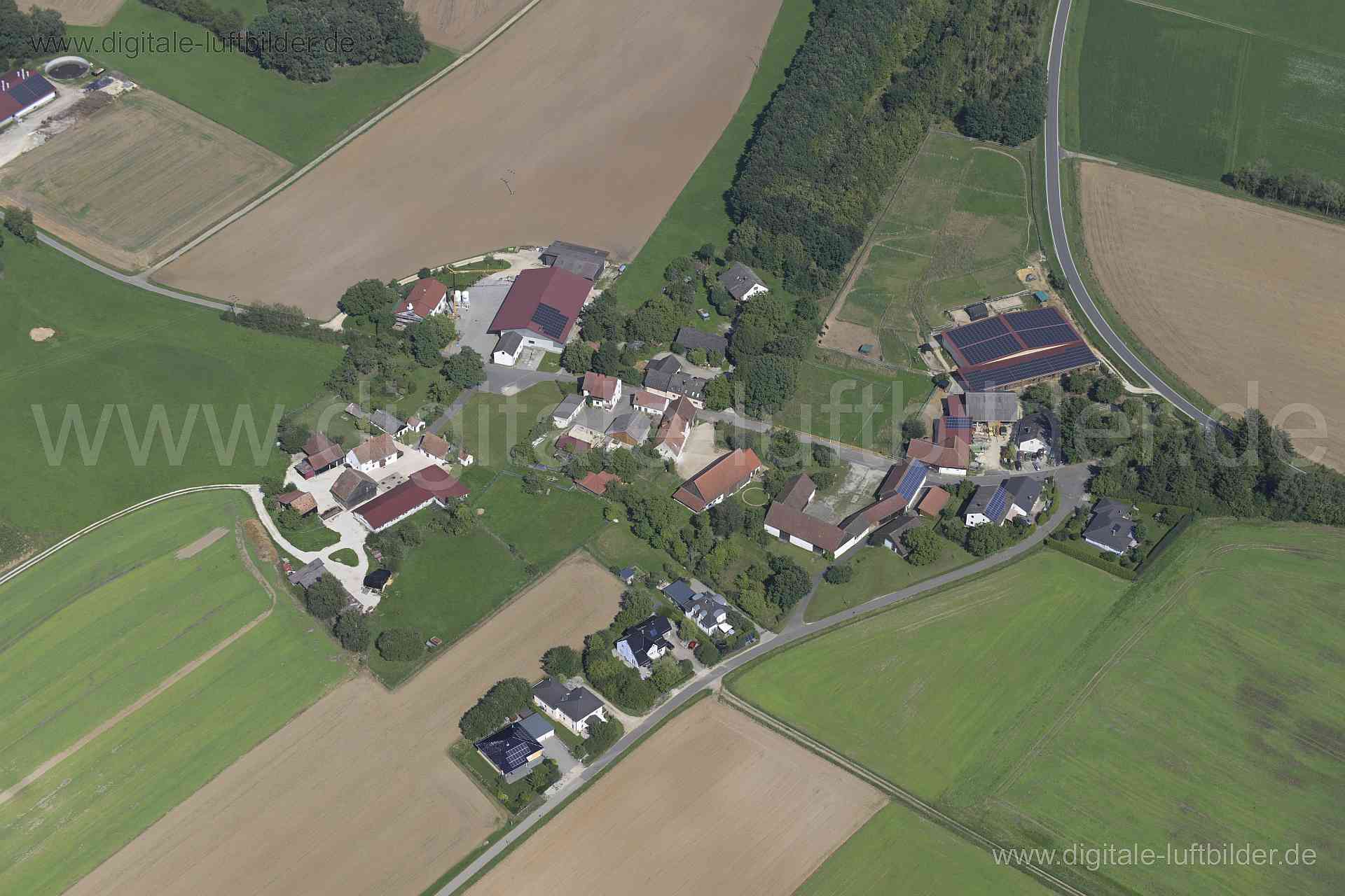 Luftaufnahme Ipflheim in Ebermannsdorf | Oberpfalz, Bayern