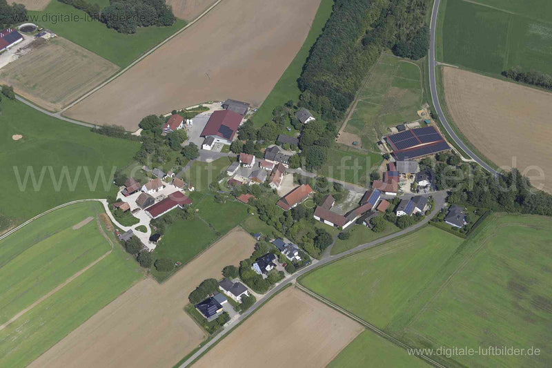 Luftaufnahme Ipflheim in Ebermannsdorf | Oberpfalz, Bayern