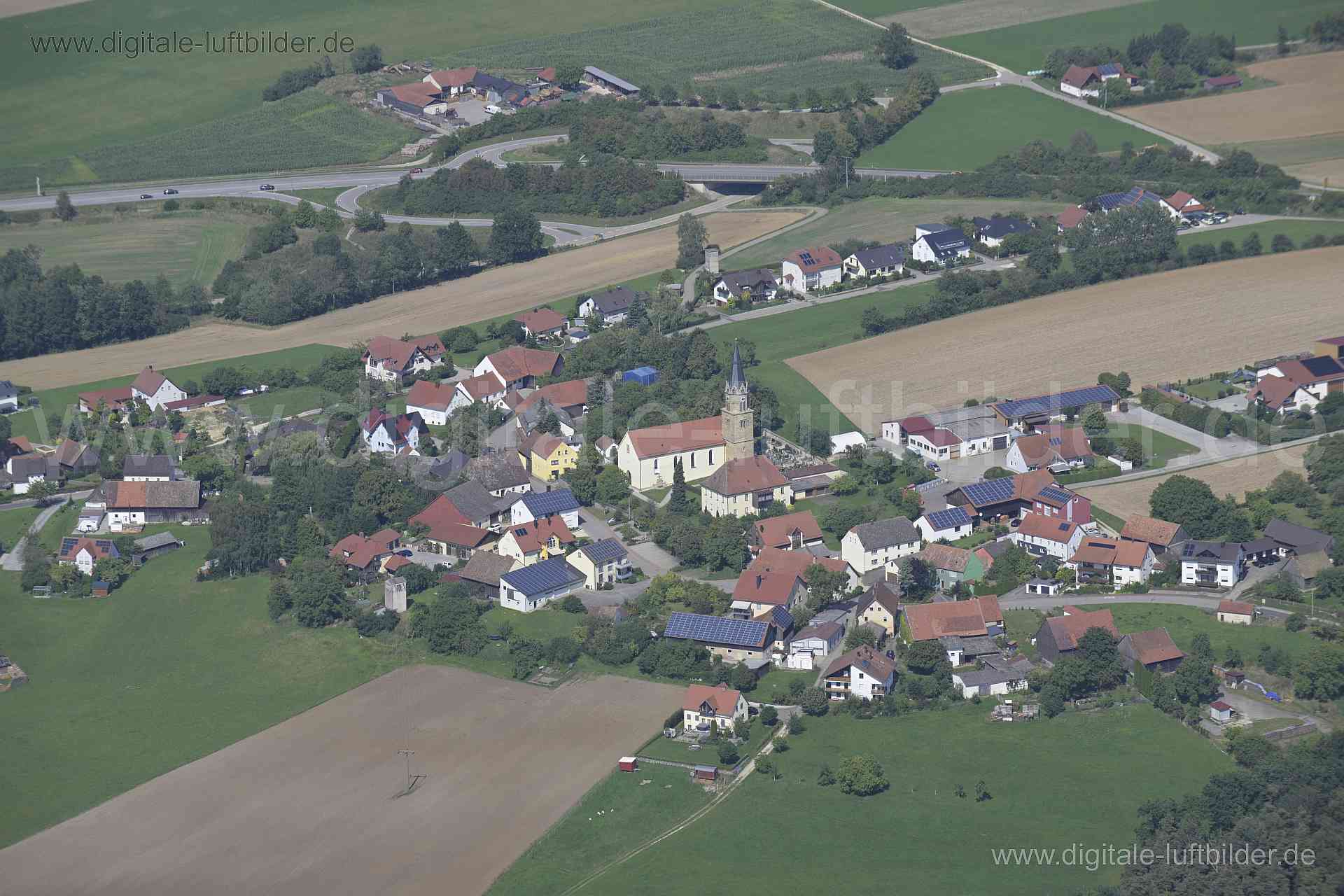 Luftaufnahme Pittersberg in Ebermannsdorf | Oberpfalz, Bayern