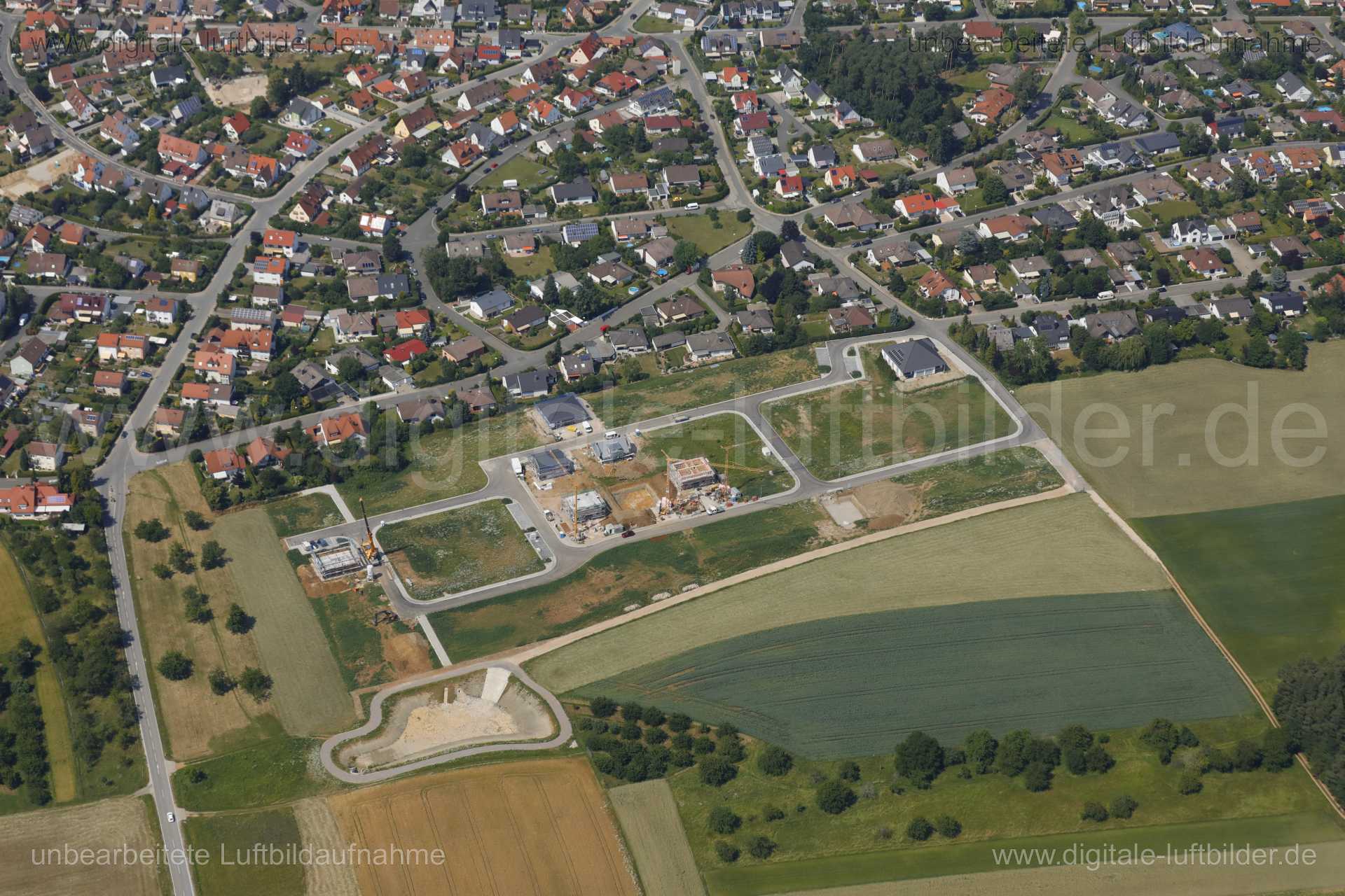 Luftaufnahme Hormesweiher in Eckenhaid | Mittelfranken, Bayern