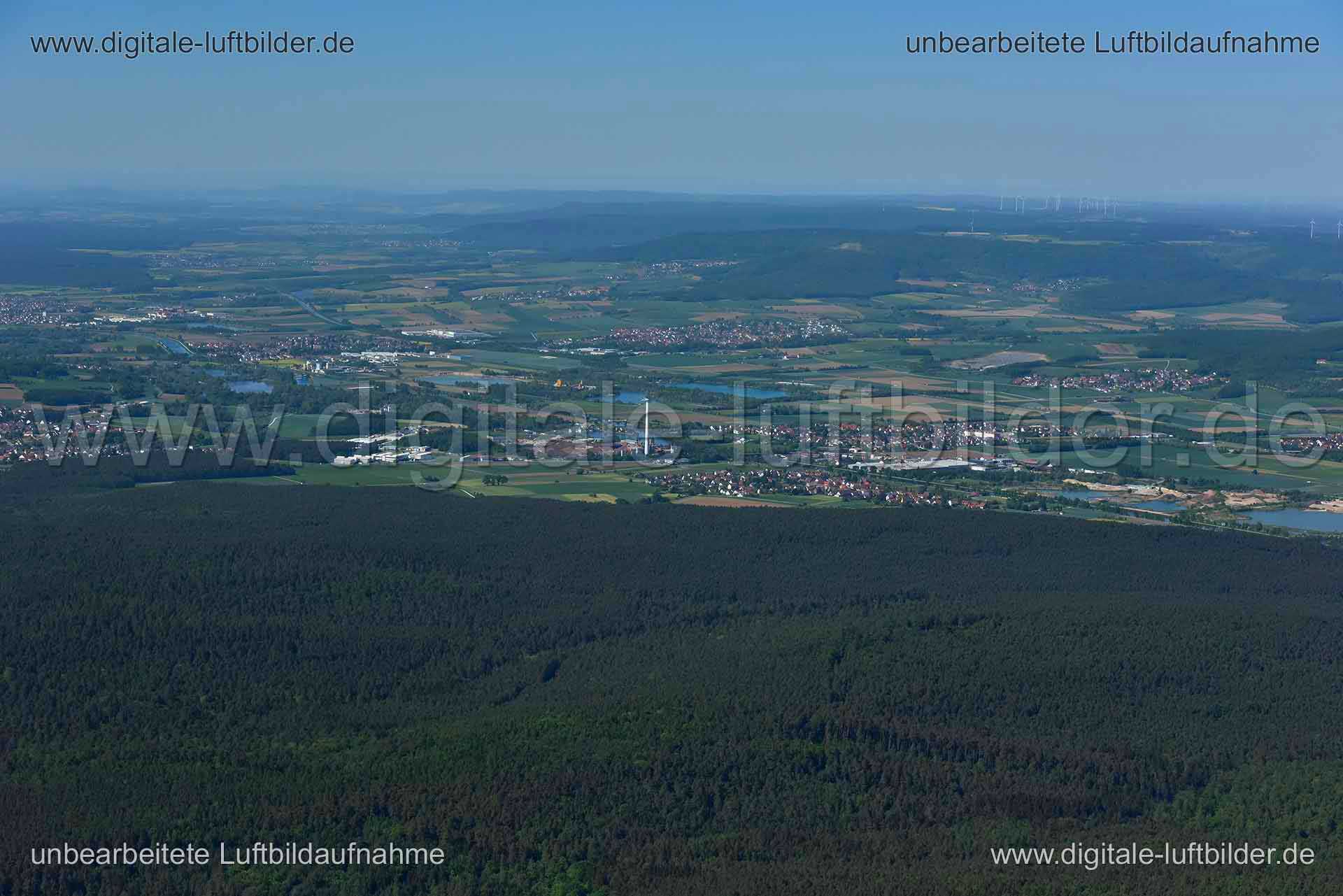 Luftaufnahme Hallerndorf in Eggolsheim | Oberfranken, Bayern